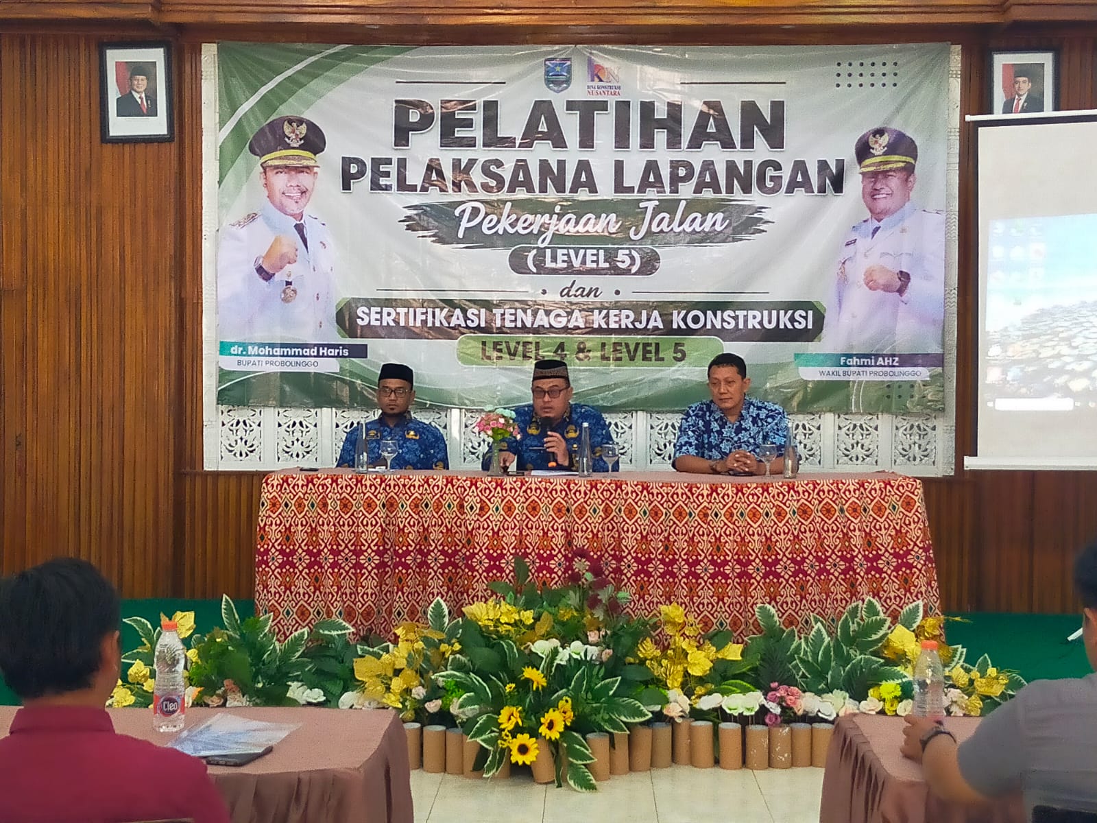 DPUPR Kabupaten Probolinggo Gelar Pelatihan Pelaksana Lapangan Pekerjaan Jalan Madya dan Uji Sertifikasi Tenaga Kerja Konstruksi