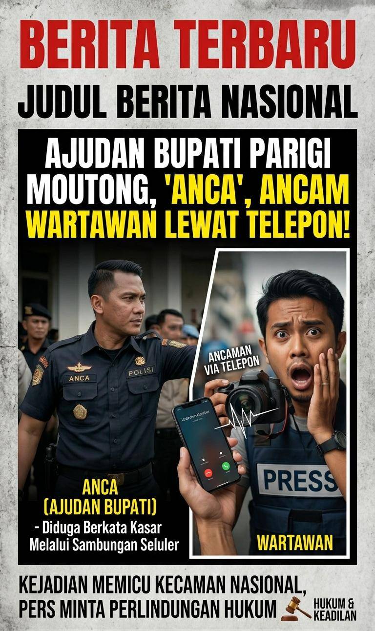 ANCA AJUDAN BUPATI LEWATI BATAS WEWENANG TERIAK LANTANG DAN ANCAM WARTAWAN CITRA PEMERINTAHAN RUSAK PARAH