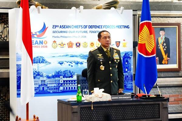 Panglima TNI Tegaskan Pentingnya ASEAN Sebagai Jangkar Stabilitas Kawasan pada Sidang ke-23 ACDFM