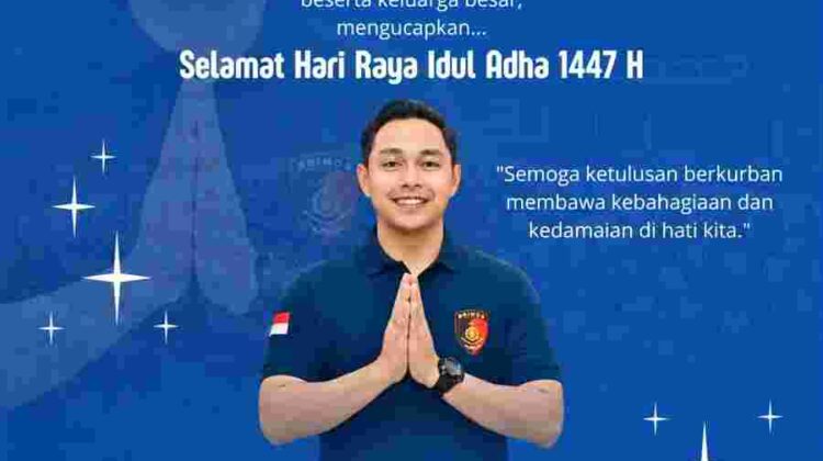 Sambut Idul Adha 1447 H, Kasat Resmob Bareskrim Polri Kombes Pol Teuku Arsya Khadafi Ajak Perkuat Nilai Keikhlasan dan Kepedulian