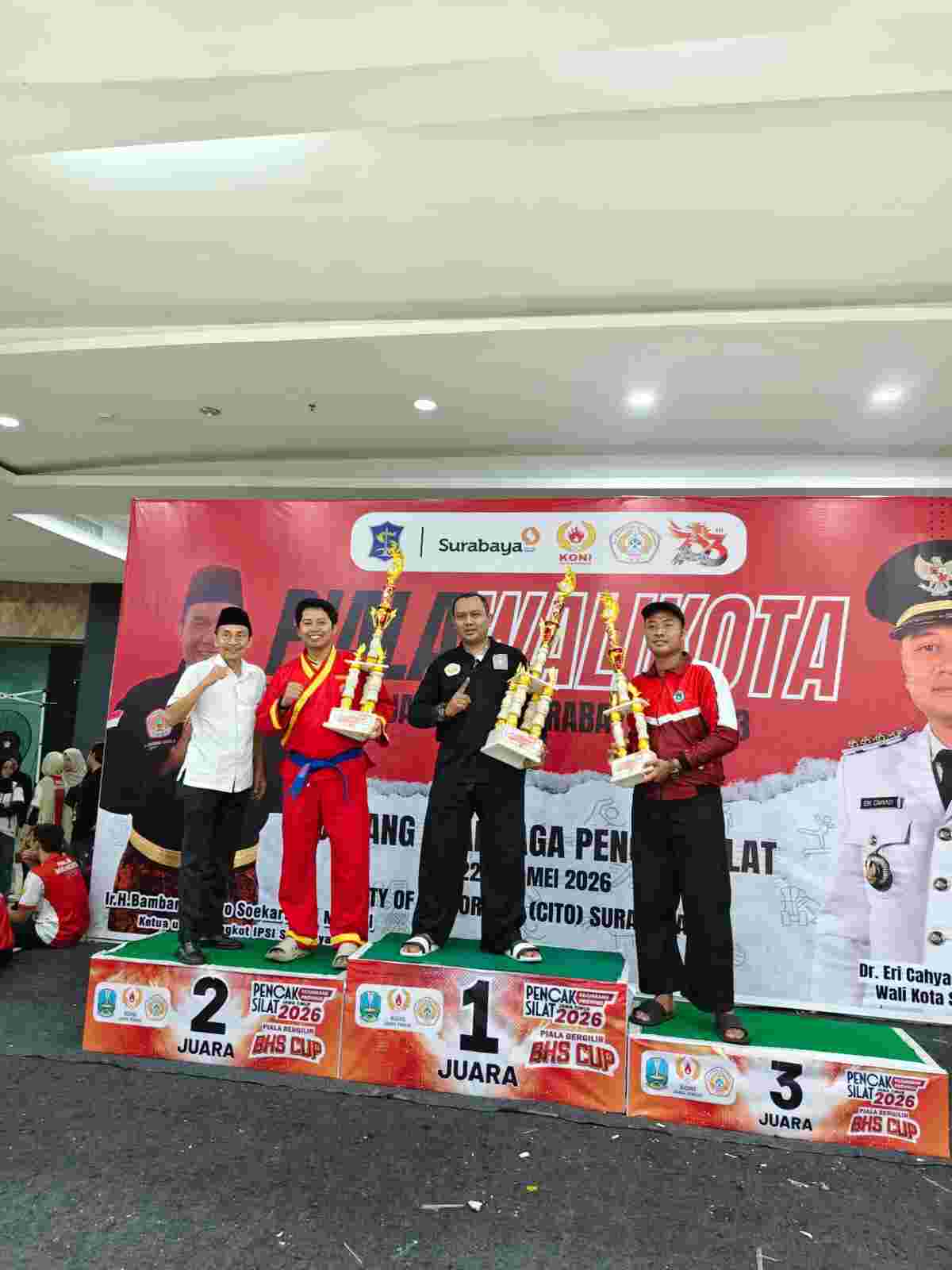 PSHT Surabaya Pusat Madiun Dominasi Wali Kota Cup 2026, Borong Gelar Juara Umum di CITO Mall