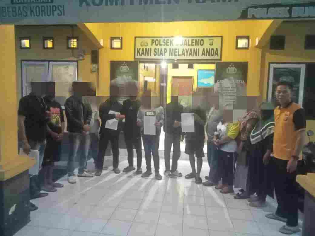 Luar Biasa Gercep.Polsek Bualemo Mediasi Dua Desa Usai Tawuran Pemuda, Sepakat Akhiri Perselisihan