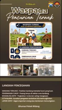 Antisipasi Pencurian Hewan Ternak, Sambang Desa Bhabinkamtibmas Ambil Langkah Preventif
