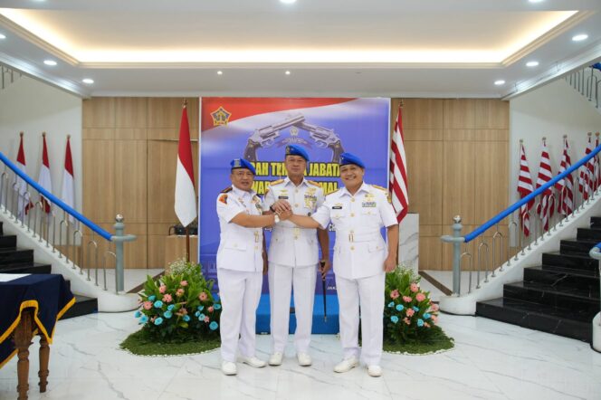 
Danpuspomal Pimpin Sertijab Kolonel Laut (PM) Khoirul Fuad Resmi Jabat Wadan Puspomal