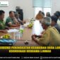 Babinsa Dorong Peningkatan Keamanan Desa Lewat Rapat Koordinasi Bersama Linmas