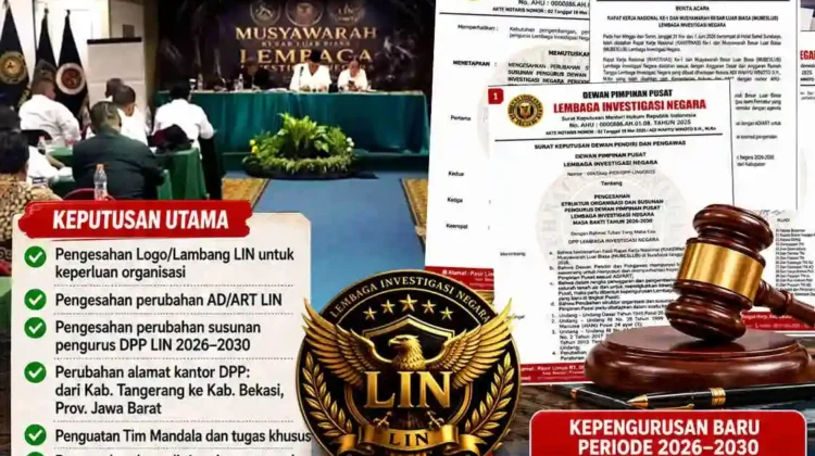 MUBESLUB LIN Surabaya Resmikan Kepengurusan DPP 2026–2030, Landasan Program Kerja Baru