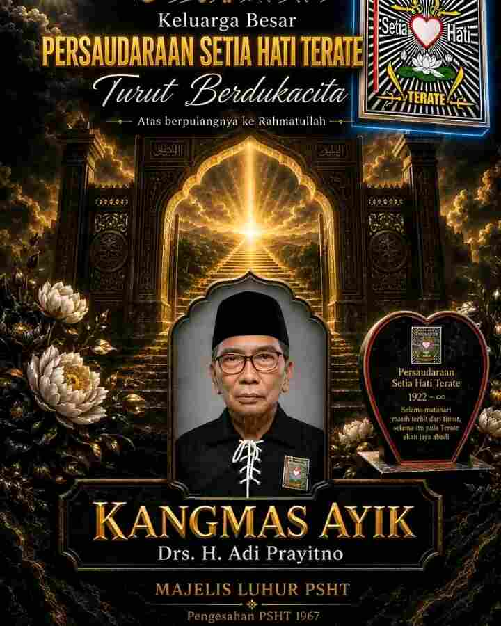 Majelis Luhur PSHT Drs. H. Adi Prayitno Tutup Usia, Keluarga Besar PSHT Berduka