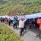 Peringatan Hari Lahir Pancasila, 800 Warga Puncak Jaya Kirab Bendera 50 Meter Peringatan Hari Lahir Pancasila, 800 Warga Puncak Jaya Kirab Bendera 50 Meter