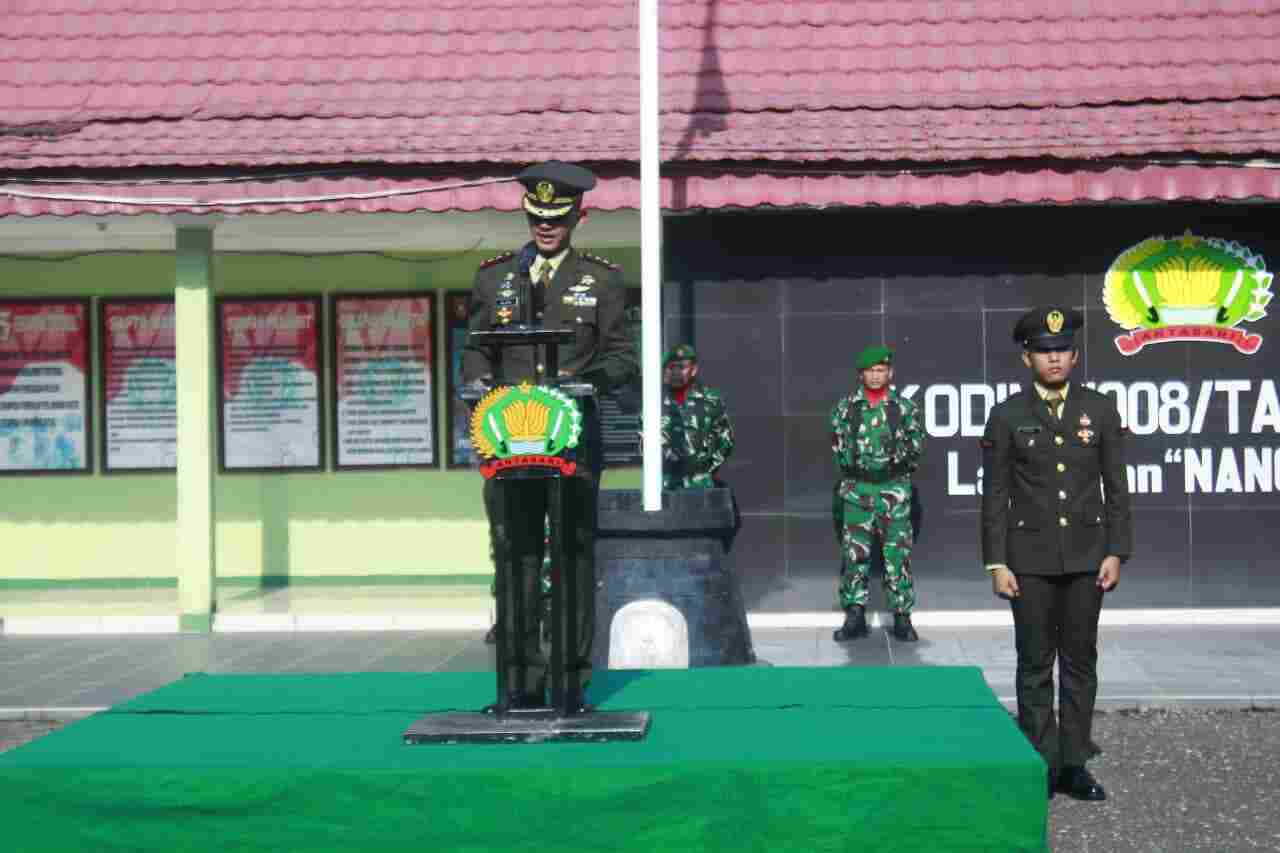 Dandim 1008/Tabalong Pimpin Upacara Hari Lahir Pancasila, Teguhkan Semangat Persatuan Bangsa Dandim 1008/Tabalong Pimpin Upacara Hari Lahir Pancasila, Teguhkan Semangat Persatuan Bangsa