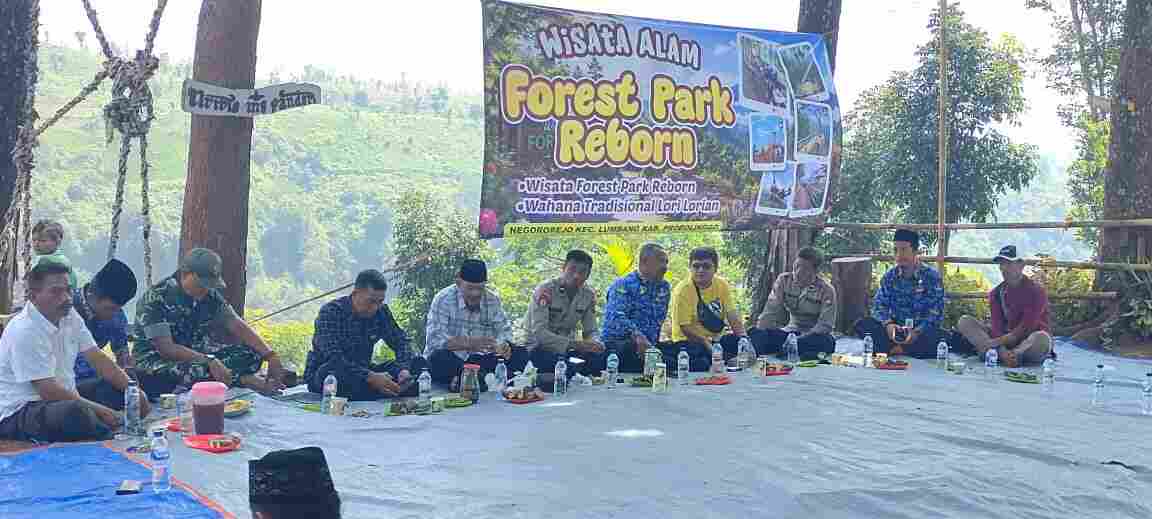 Bersama Sejumlah Pihak, Koramil Lumbang Resmi Kenalkan Wahana Wisata Forest Park Reborn