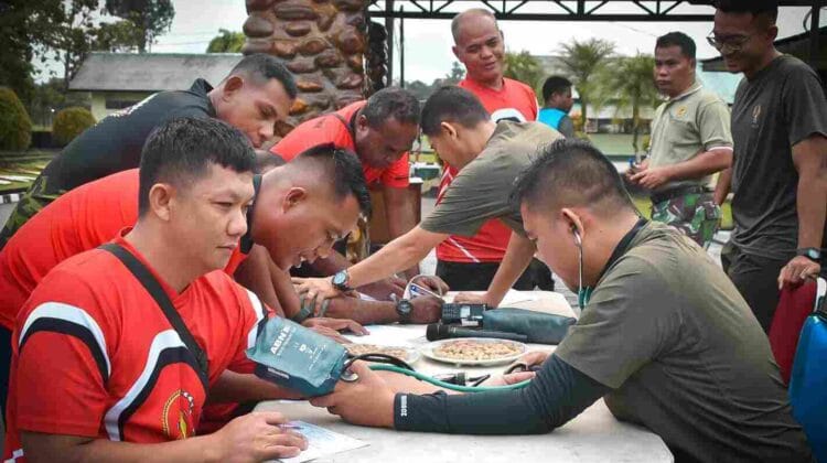Kodim 1710/Mimika Gelar Tes Kesamaptaan Jasmani, Tingkatkan Profesionalisme dan Kesiapan Prajurit