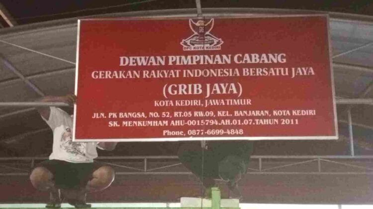GRIB Jaya Kota Kediri Resmi Punya Markas Baru, Basuki: Ini Simbol Keseriusan Mengabdi untuk Masyarakat