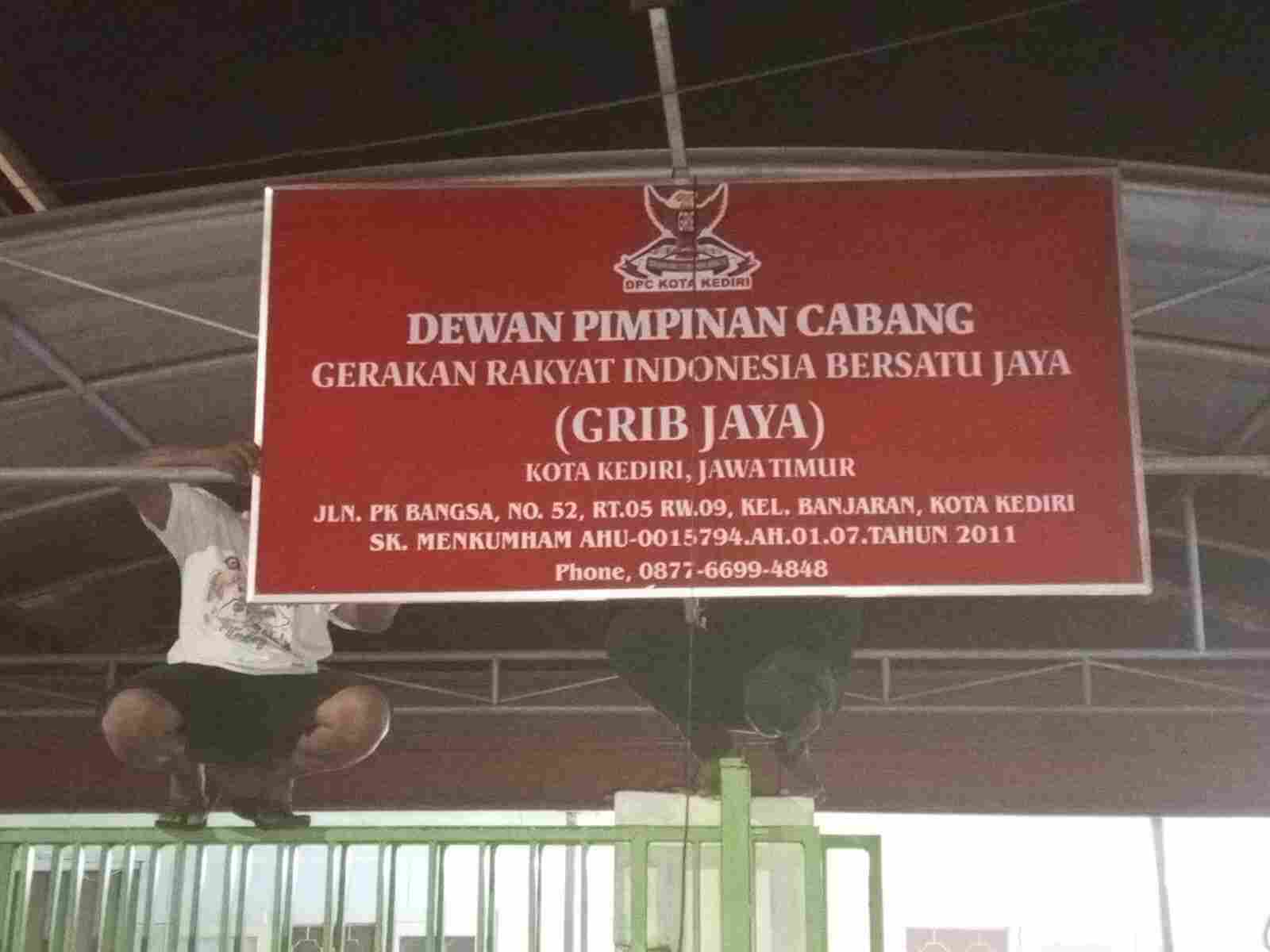 GRIB Jaya Kota Kediri Resmi Punya Markas Baru, Basuki: Ini Simbol Keseriusan Mengabdi untuk Masyarakat