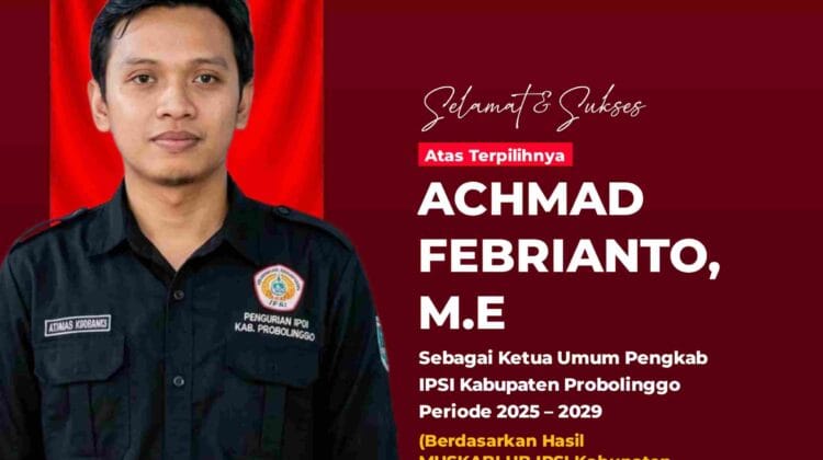 PSHT Kabupaten Probolinggo Ucapkan Selamat kepada Achmad Febrianto, Harapkan IPSI Makin Solid dan Berprestasi