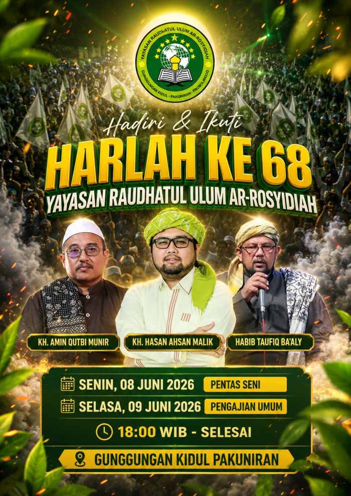 Yayasan Raudlatul Ulum Ar Rosyidiah Gunggungan Kidul Gelar Harlah ke-68, Teguhkan Semangat Melestarikan Budaya Nusantara Yayasan Raudlatul Ulum Ar Rosyidiah Gunggungan Kidul Gelar Harlah ke-68, Teguhkan Semangat Melestarikan Budaya Nusantara