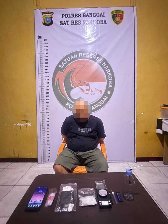 Polres Banggai Bongkar Jaringan Narkoba di Masama, Sita Sabu Hampir 50 Gram Polres Banggai Bongkar Jaringan Narkoba di Masama, Sita Sabu Hampir 50 Gram