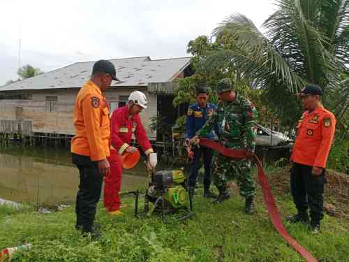 TNI-Polri, BPBD dan BPK Murakata Bersinergi dalam Latihan Karhutla