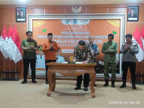 Dengan Semangat Gerak Bersama, Kodim Probolinggo Hadiri Pencanangan Sensus Ekonomi Tahun 2026 Kota Probolinggo Dengan Semangat Gerak Bersama, Kodim Probolinggo Hadiri Pencanangan Sensus Ekonomi Tahun 2026 Kota Probolinggo