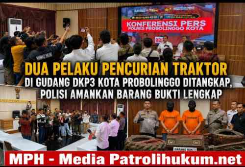 Berawal dari Curanmor Honda CBR, Polres Probolinggo Kota Ungkap 3 Kasus Pencurian