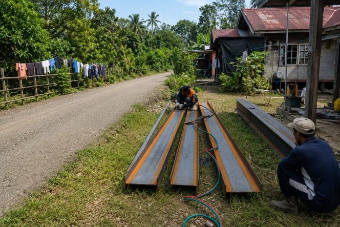 
Besi WF Didatangkan, Pembangunan Jembatan Garuda Dikebut Demi Kepentingan Warga