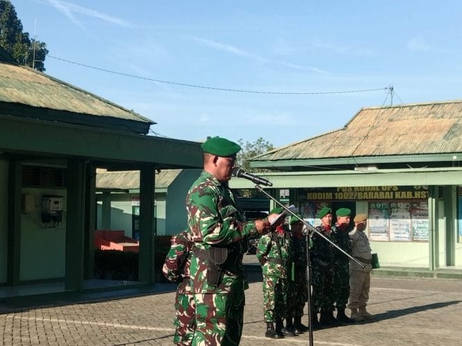 
Kodim 1002/HST Gelar Upacara 17 Juni, Pangdam Ingatkan Jaga Nama Baik Institusi