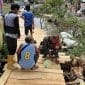 Babinsa Koramil 1002-05/Pandawan Gotong Royong Bantu Warga Perbaiki Titian di Desa Kayu Rabah Babinsa Koramil 1002-05/Pandawan Gotong Royong Bantu Warga Perbaiki Titian di Desa Kayu Rabah