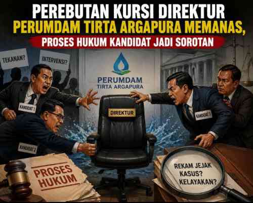 Perebutan Kursi Direktur Perumdam Tirta Argapura Memanas, Proses Hukum Kandidat Jadi Sorotan Perebutan Kursi Direktur Perumdam Tirta Argapura Memanas, Proses Hukum Kandidat Jadi Sorotan