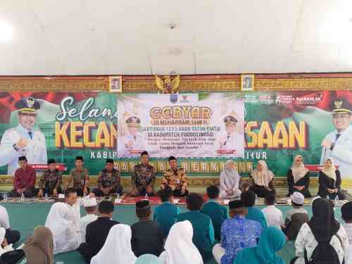 Baznas dan Pemkab Probolinggo Salurkan Santunan untuk 1.215 Anak Yatim, Tebar Kebahagiaan di Bulan Muharram