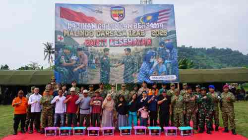 Latgabma Malindo Darsasa 12AB/2026 Resmi Ditutup, TNI-ATM Perkuat Kesiapsiagaan Dan Kerja Sama Kemanusiaan