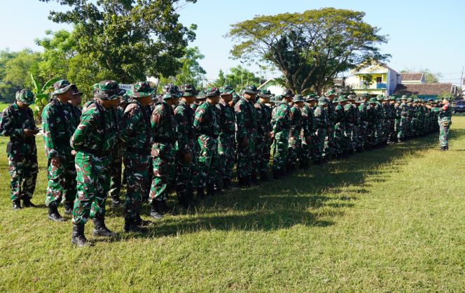 
Uji Kemampuan Jasmani Militer Prajurit, Kodim Bojonegoro Gelar PSJM Sistem Blok