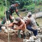 Dua jembatan Garuda di HST memasuki tahap pengecoran dasar abutment