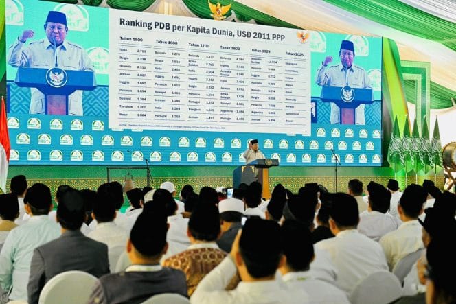 
Panglima TNI Dampingi Presiden Prabowo Tutup Munas Alim Ulama dan Konbes NU 2026 di Bangkalan