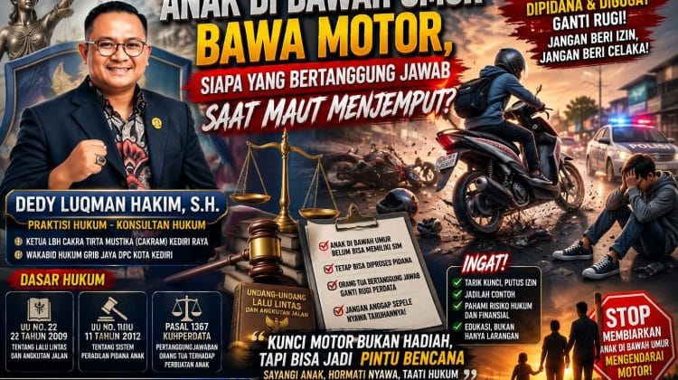 Siapa Sesungguhnya yang Bersalah Saat Anak Bawah Umur Sebabkan Kecelakaan? Hukum Menjawab Tegas