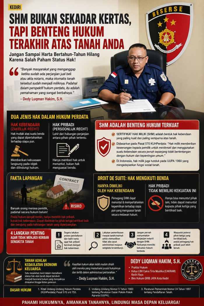 Merasa Sudah Punya Tanah? Belum Tentu! Dedy Luqman Hakim Bongkar Perbedaan SHM dan Sekadar Janji di Atas Kertas