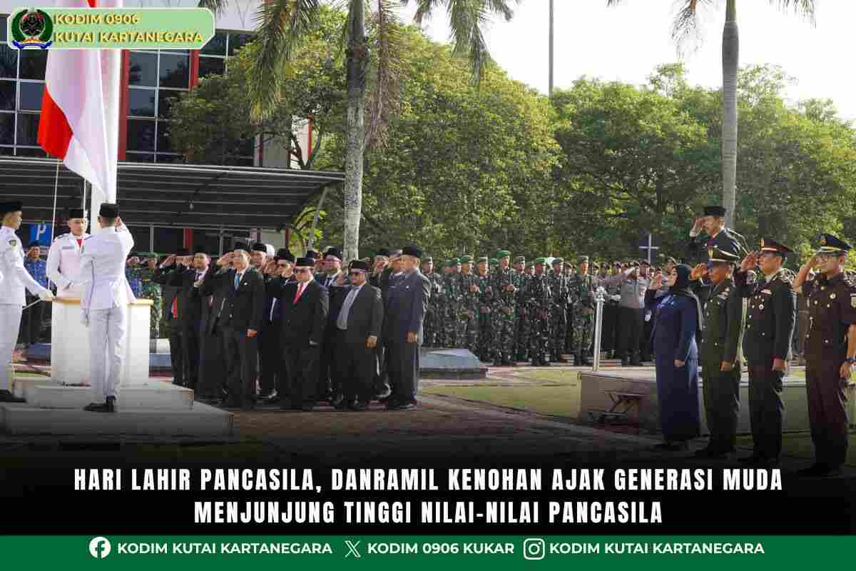 Hari Lahir Pancasila, Danramil Kenohan Ajak Generasi Muda Menjunjung Tinggi Nilai-Nilai Pancasila