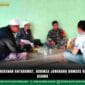 Pelihara Kerukunan Antarumat, Babinsa Jongkang Komsos dengan Tokoh Agama