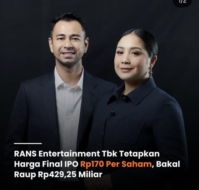 
RANS Resmi Buka Masa IPO, Investor Dihadapkan pada Valuasi Premium dan Ujian Growth Story