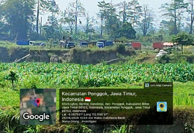 
Diduga Tambang Ilegal Sedot Pasir di Lahan Sawah Blitar Terus Beroperasi, Aparat Dinilai Tutup Mata