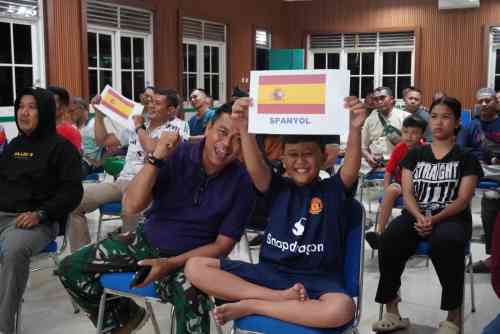 Meriah, Kodim 1008/Tabalong Gelar Nobar Piala Dunia 2026 Bersama Masyarakat Meriah, Kodim 1008/Tabalong Gelar Nobar Piala Dunia 2026 Bersama Masyarakat