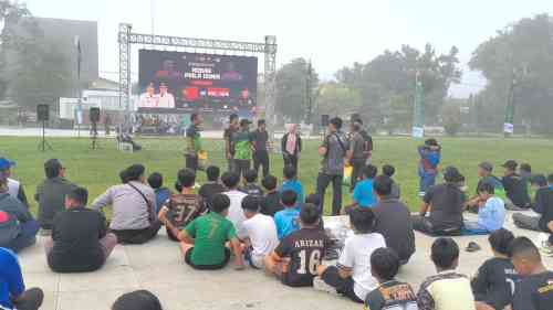 Nobar Piala Dunia Jadi Ruang Kebersamaan Warga Hulu Sungai Tengah