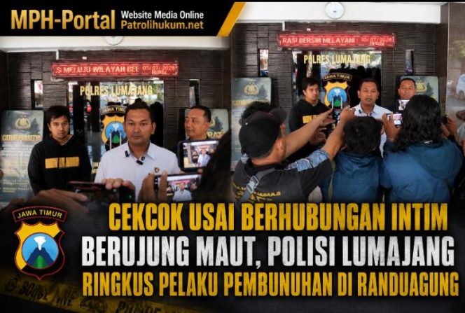 
Cekcok Usai Berhubungan Intim Berujung Maut, Polisi Lumajang Ringkus Pelaku Pembunuhan di Randuagung