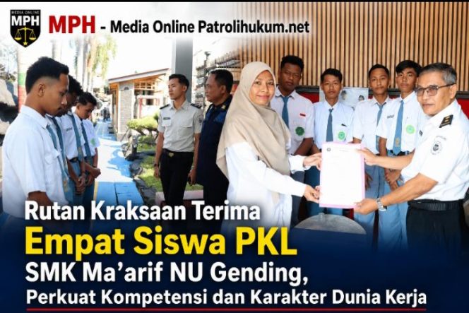 
Rutan Kraksaan Terima Empat Siswa PKL SMK Ma’arif NU Gending, Perkuat Kompetensi dan Karakter Dunia Kerja