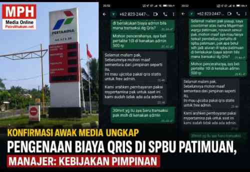 Konfirmasi Awak Media Ungkap Pengenaan Biaya QRIS di SPBU Patimuan, Manajer: Kebijakan Pimpinan Konfirmasi Awak Media Ungkap Pengenaan Biaya QRIS di SPBU Patimuan, Manajer: Kebijakan Pimpinan