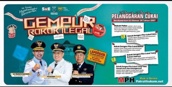 
Gempur Rokok Ilegal! Warga Probolinggo Diajak Kenali Modus dan Laporkan Peredarannya