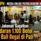 Polsek Jakenan Gagalkan Peredaran 1.100 Botol Arak Bali Ilegal di Pati Polsek Jakenan Gagalkan Peredaran 1.100 Botol Arak Bali Ilegal di Pati
