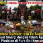 Kapolsek Sumber Iptu Es Sugeng Perkuat Sinergi dengan Tokoh Agama Saat Piodalan di Pura Giri Kencana