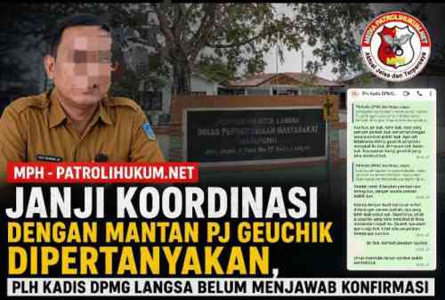Janji Koordinasi dengan Mantan Pj Geuchik Dipertanyakan, Plh Kadis DPMG Langsa Belum Menjawab Konfirmasi