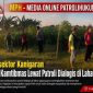 Polsubsektor Kanigaran Perkuat Kamtibmas Lewat Patroli Dialogis di Lahan Jagung