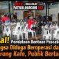Viral! Pendataan Bantuan Pascabanjir Langsa Diduga Beroperasi dari Warung Kafe, Publik Bertanya