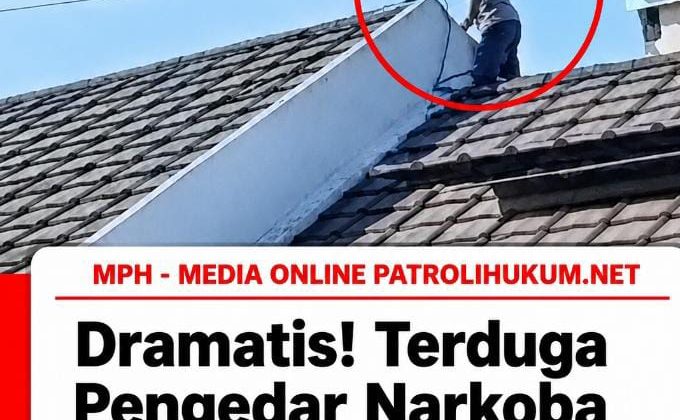 Dramatis! Terduga Pengedar Narkoba di Bangkalan Bawa Keris, Kabur Lewat Atap